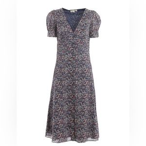 Michael Michael Kors knee length floral midi dress women’s XS
